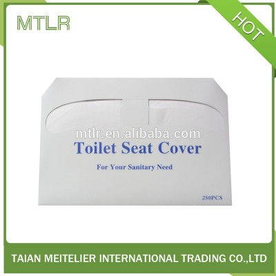 Flushable Paper Toilet Seat Covers Disposable Tissue Paper Toilet Seat